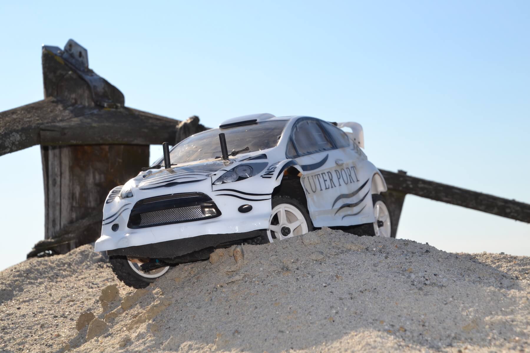 Model pojazdu Ford Fiesta WRC najlepszy w Rajdzie na Plaży Kuter Port