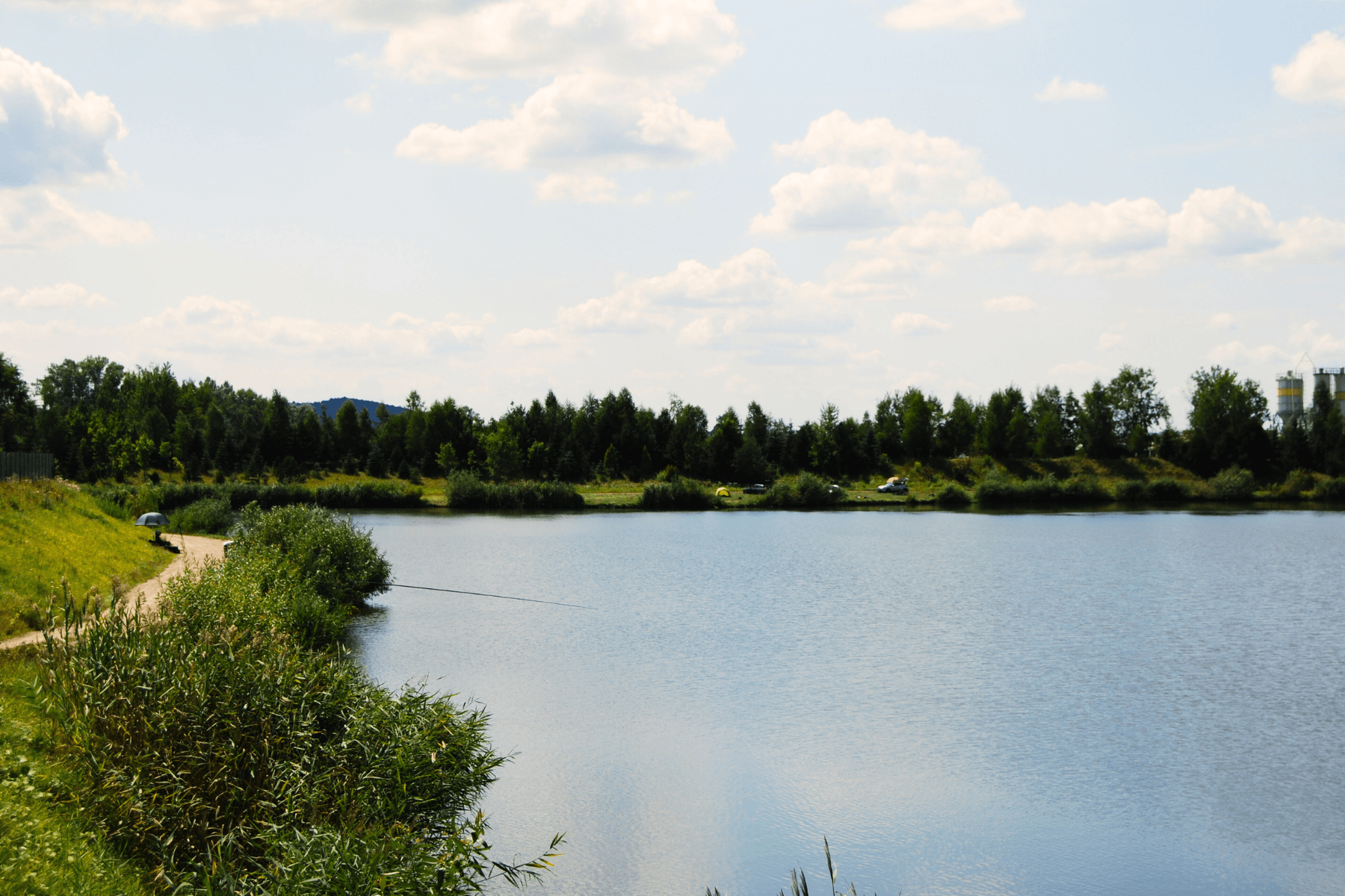 Rybostan małego i dużego stawu Łowiska